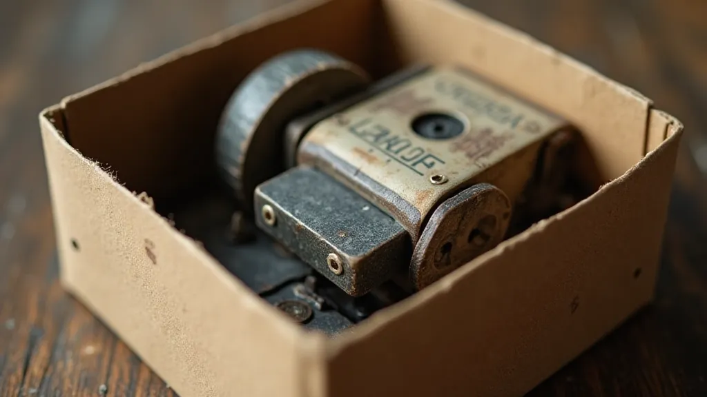 Archival storage of a typewriter ribbon