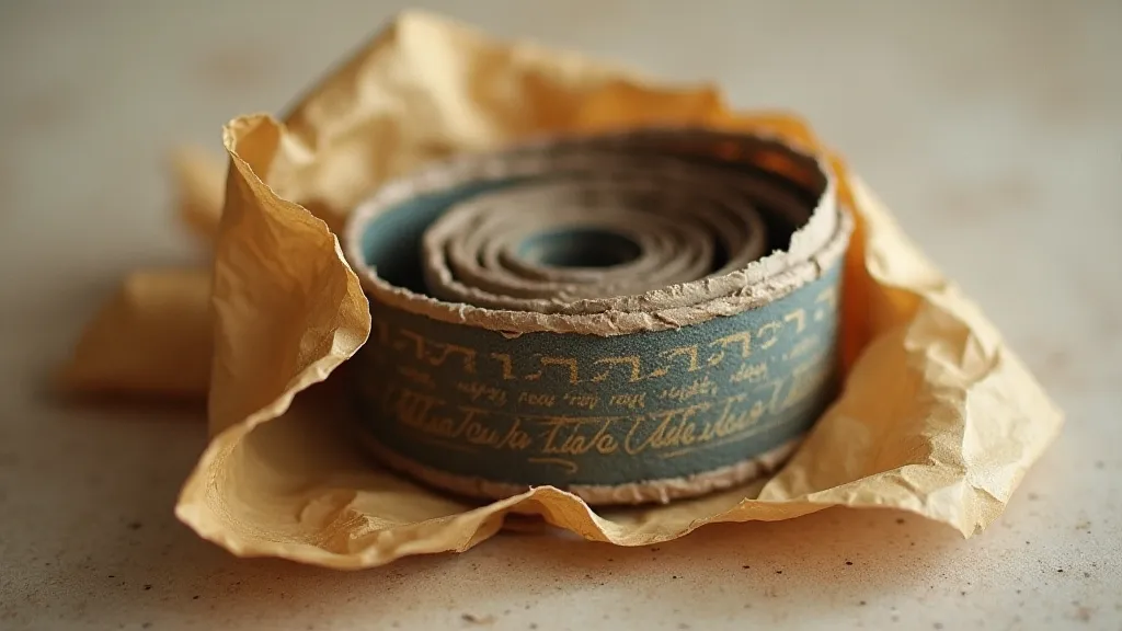 Vintage typewriter ribbon packaging