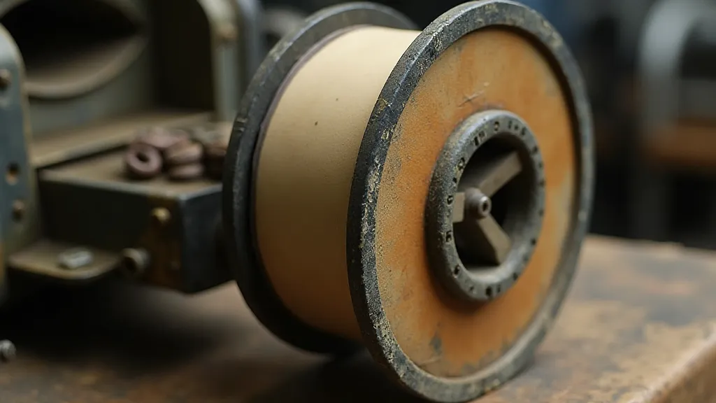 Vintage typewriter ribbon spool