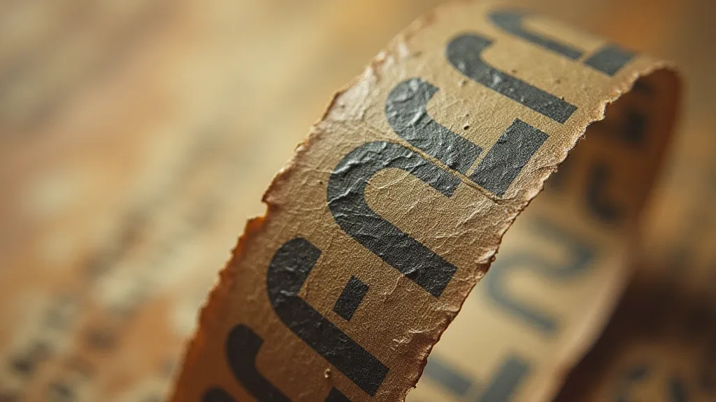 Faded typewriter ribbon texture